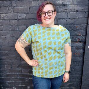 Handmade Madder House Textiles Hemp Blouse